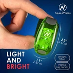 Runner Jogger Led Safety Light + Clip Band - Strobe/running. Fixed Price $12.00.
