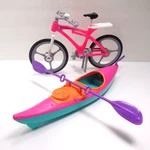 Mattel Barbie Doll Kayak Boat Canoe Paddle Bike Bicycle Sports Accessory Lot. Fixed Price $19.97.