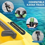 Hohean 2 Pack Kayak Track, Low Profile For Fishing Rod Holder, Ka.... Fixed Price $22.12.