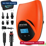 Tonsim Rechargeable Paddle Board Electric Pump, 20 Psi Sup With 4 Preset Mo. Fixed Price $134.98.