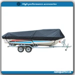 210D Boat Cover Waterproof Trailerable Fishing Ski Bass V-hull 17-19FT Black. Fixed Price $29.16.