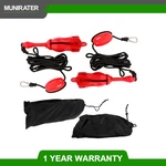 2-PACK Red Folding 7.1LB Grapnel Boat Kayak Marine Anchor Set. Fixed Price $64.28.