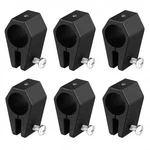 6 Pack 1 Inch Black Nylon Bimini Top Jaw Slides Boat Rail Mount Fitting. Fixed Price $22.95.