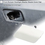 Front Left Side Bumper Headlight Washer Nozzle Cover Cap For Bmw 3 Series White. Fixed Price $27.29.