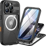 For Iphone 16 Max Plus Waterproof Case Magsafe Shockproof Full Body Cover. Fixed Price $18.99.