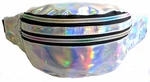 2PC Set Fashion 3 Zipper Shiny Neon Color Water Proof Waist Pouch Fanny Pack. Fixed Price $12.99.