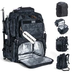 Goture Fishing Backpack, 78L 600D Water-resistant Insulated Tackle. Fixed Price $111.38.