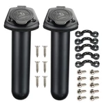 Borogo 2 Pack Kayak Deck Flush Mount Fishing Rod Holders And Cap Cover For Bo.... Fixed Price $18.83.