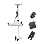 Aquos Haswing White 12V55LBS 54INCH Bow Mount Trolling Motor With Remote Cont.... Fixed Price $1266.48.