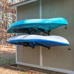 Kayak Wall Rack Heavy Duty Adjustable 200 Lb Capacity Silver Storage Mount Boats. Fixed Price $259.99.