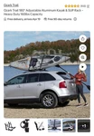 New Ozark Trail 180 Adjustable Aluminum Kayak & Sup Rack 160LBS Capacity. Fixed Price $60.00.