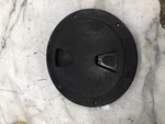 98 Regal Boat Beckson Round Circular Deck Access Hatch Plate Black. Fixed Price $5.50.