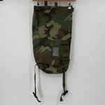 Usgi Woodland Camo Roll-top Waterproof Clothing Bag Dry Sack W/ Window Straps. Fixed Price $34.99.