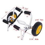 Kayak Canoe Boat Carrier Dolly Trailer Trolley Transport Cart Wheel Alu Alloy. Fixed Price $39.88.