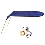 Lixada Kayak Boat Canoe Sun Shade Canopy For Single Person Dark Blue. Fixed Price $96.75.