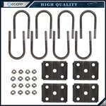 Eccpp 1/2" Diameter Trailer U-bolt Kit For 3500LBS 2-3/8" Round Axle Long. Fixed Price $34.95.