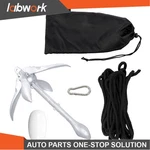 Labwork Complete Folding Anchor Kit For Canoe Kayak Raft 26.2FT Rope Buoy 5.5LB. Fixed Price $35.94.