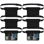 Tallew 6 Pcs Waterproof Pouch With Waist Strap Fanny Pack Dry Bag .... Fixed Price $23.88.
