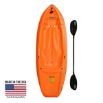 Lifetime Wave 60 Youth Sit-on-top Kayak Orange Paddle Model 90154 Recreational. Fixed Price $131.68.