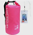 Ultra Dry Adventurer Bag Waterproof Sack Watertight Phone Case 10L Pink *new. Fixed Price $24.95.