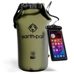 Earth Pak Waterproof Dry Bag - Roll Top Backpack 10L, Forest Green. Fixed Price $34.08.
