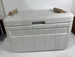 Rare Coleman 40 Quart Fish-n-tackle Vintage Cooler Fishing Camping Boat Car. Fixed Price $99.99.