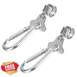 Meterxity Flag Pole Rings 0.2-0.5" Stainless Steel Clips. Fixed Price $20.00.