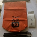 Ocean Pack Waterproof Dry Bag 10 LITER22 Lbs. Shoulder Straps, Pvc Material. Fixed Price $10.42.