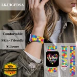Autism Awareness Iwatch Bands Replacement Straps All Series. Fixed Price $27.99.