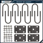 Eccpp 1/2" Diameter Trailer U-bolt Kit For 3500LBS 2-3/8" Round Axle 6 1/4" Long. Fixed Price $41.95.