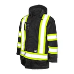 Tough Duck S17611 Men's Hi-vis Safety Parka, 300D Poly Oxford With Pu Coating,. Fixed Price $143.99.