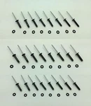24 Pc Black Aluminum Tri Grip Rivets For Kayaks, Canoes Boats. Fixed Price $14.95.