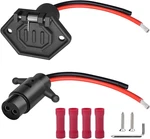40A Waterproof Trolling Motor Plug & Receptacle Set For Minn Kota Marine Boats. Fixed Price $18.43.