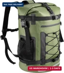 Pimoys Waterproof Backpack, 40L Heavy Duty Dry Bag Roll-top Hiking Tra. Fixed Price $48.08.