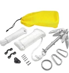 Charter Marine Accessories Brand 1.5 Lb Kayak Anchor Tolley Kit 50' Line. Fixed Price $12.49.