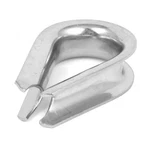 Uxcell A15060500UX0142 20MM 3/4-INCH Stainless Steel Wire Rope Cable Thimbles. Fixed Price $22.41.