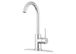 Dura Faucet DF-MK531LK-CP Streamline Gooseneck Rv Kitchen Chrome Polished. Fixed Price $93.60.