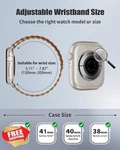 Magnetic Sport Band For Apple Watch 49MM 45MM 40MM Nylon Strap. Fixed Price $40.99.