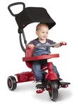 Radio Flyer 4-IN-1 Pedal Push Stroll Trike Toddler Tricycle Uv Canopy 1-5 Ages. Fixed Price $154.99.
