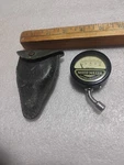 Vintage German Moto Meter Ballon Tire Air Pressure Gauge Porsche Mercedes Vw. Fixed Price $125.00.