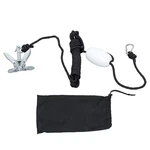 Folding Grapnel Anchor Kit For Kayaks Canoes Paddle Board Silver Portable 1.5LB. Fixed Price $15.34.