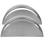 Trailer Fenders -16 Tires Round Pair Bare Metal ET-401 32-1 9-1 14-3 Alloy. Fixed Price $129.99.