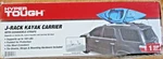Hyper Tough Kayak Roof Rack J-bar Carrier Mount With Straps 165 Lbs New. Fixed Price $17.95.