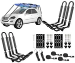 Drsports 2 Pairs Heavy Duty Universal J-bar Kayak Rack Roof Top Carrier For K.... Fixed Price $62.12.