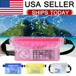 Waterproof Pouch Underwater Swimming Phone Pocket Dry Bag Fanny Pack Waist Strap. Fixed Price $7.99.