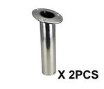 Pactrade Marine 2PCS Boat Heavy Duty SS316 Flush Mount Fishing Rod Holder 15. Fixed Price $53.95.