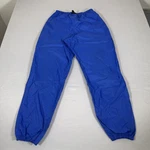 Nrs Pants Mens Medium Blue Rio Rain Nylon Elastic Waist Kayak Water Sports. Fixed Price $39.99.