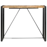 Bar Table Kitchen Dining Room Pub Bistro Solid Mango Wood Vidaxl. Fixed Price $269.99.