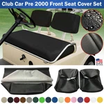 Club Car Ds Seat Covers Pre 1982-2000 Vinyl Staple Front Set Color Choices. Fixed Price $99.99.