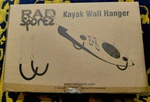 Kayak Holders Wall Hanging Rad Sportz 100 Lb Capacity Storage For Garage. Fixed Price $14.99.